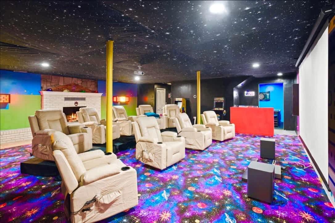 Gated Mansion - Basketball Court Movie Theater Views Villa Big Stone Gap Luaran gambar